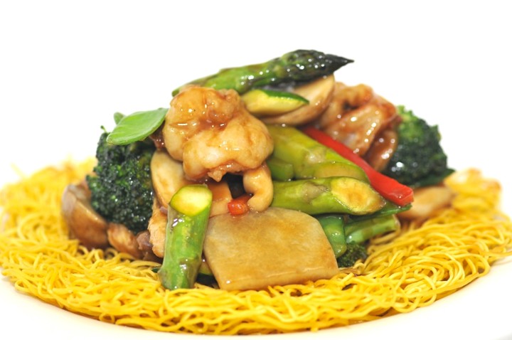Shanghai Pan-Fried Noodles 两面黄