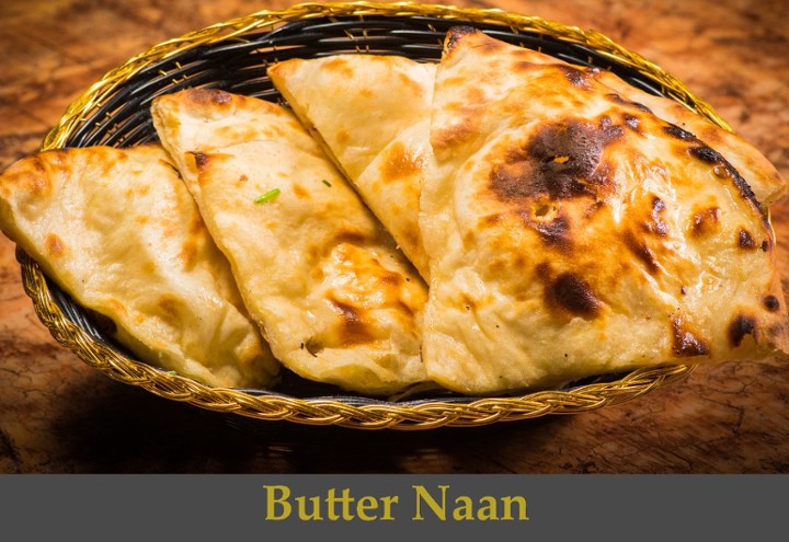 Butter Naan (Plain)