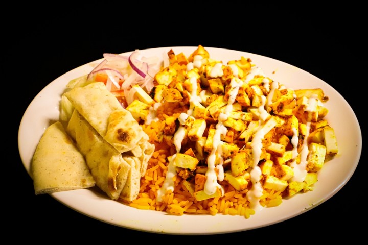 Paneer & Rice Platter (Veg)