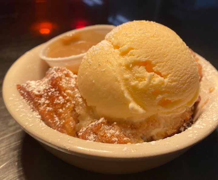 House Made Bread Pudding with Bourbon Sauce