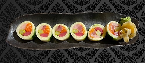 Rainbow Cucumber Wrap