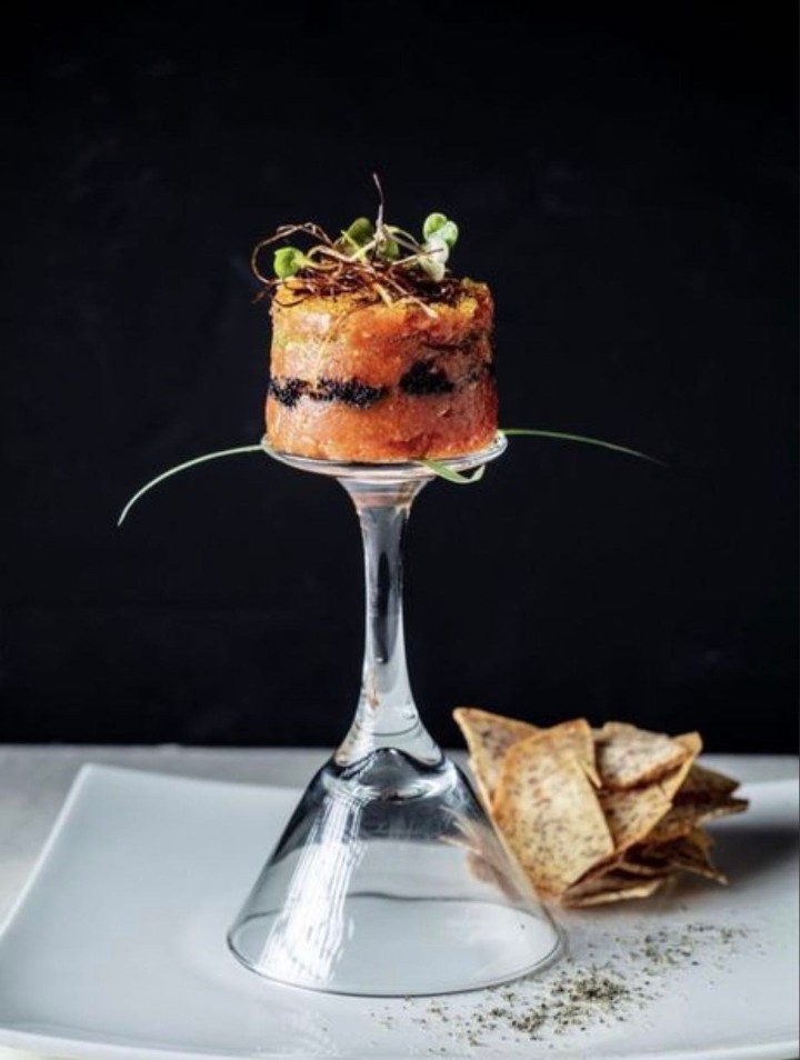 Spicy Tuna Caviar Tower