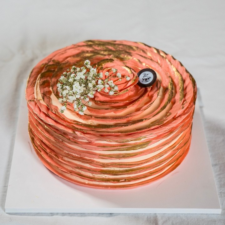 Rose Diplomat Cake