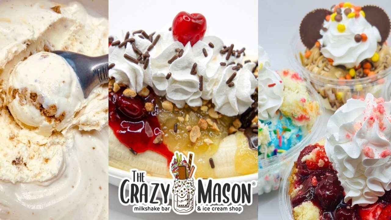 1* The Crazy Mason Milkshake Bar and Ice Cream Shop @ Coastal Grand