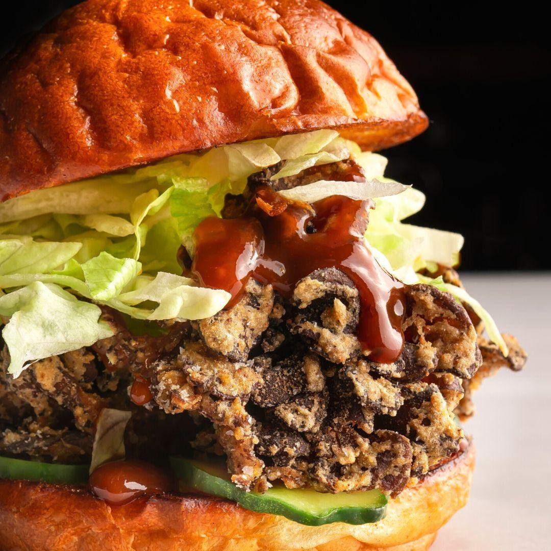 Crispy Mushroom Sandwich