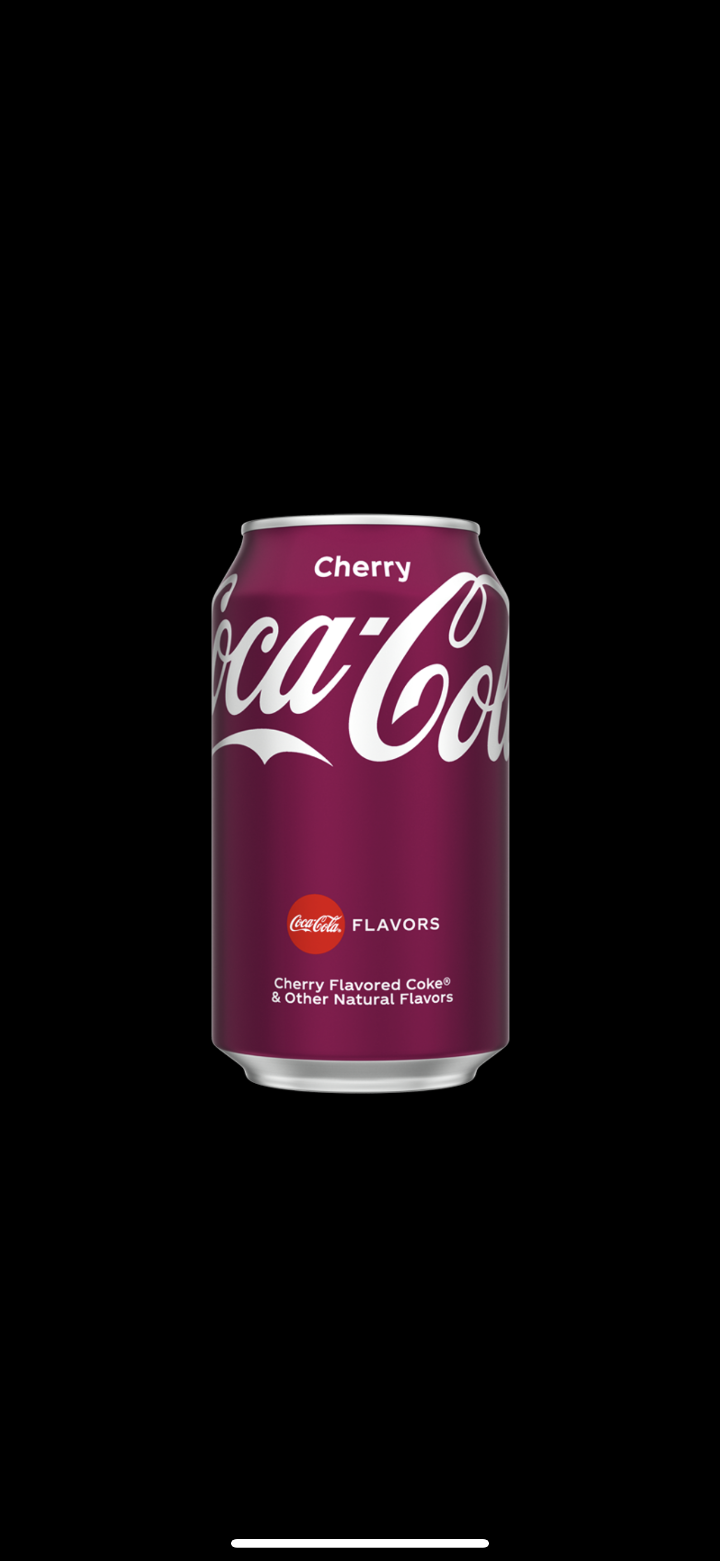 12oz Cherry Coca-Cola Can