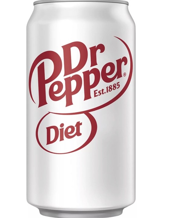 12oz Dr Pepper Diet Can