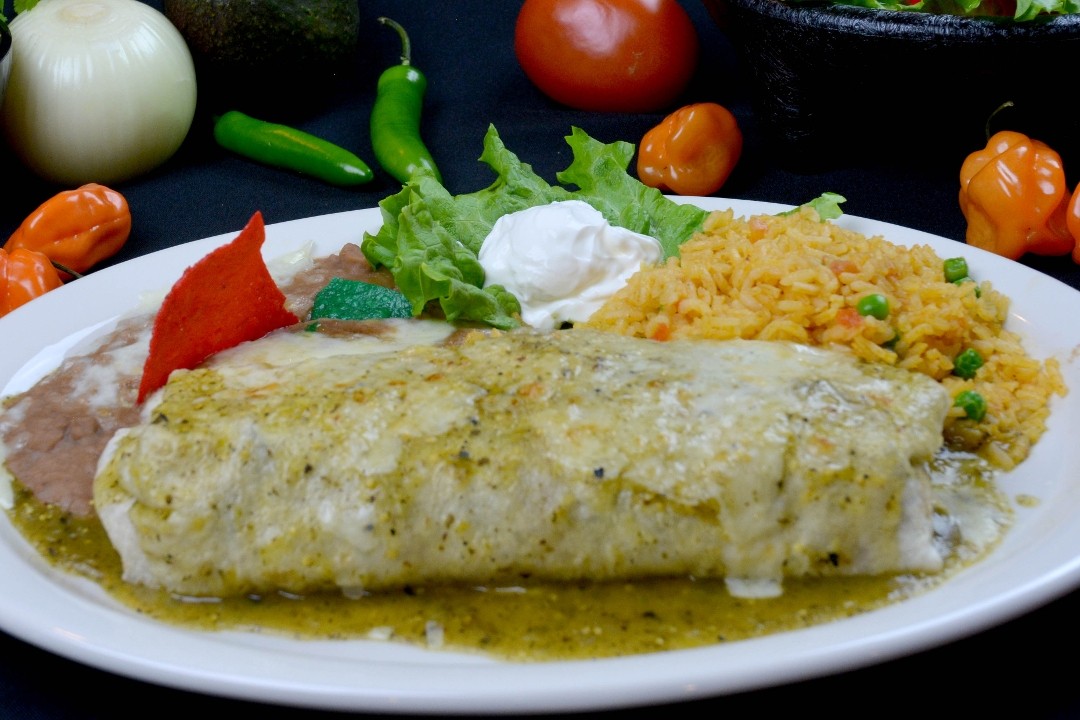 Chile Verde  Burrito