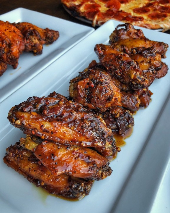 Bacon Maple Bourbon Wings