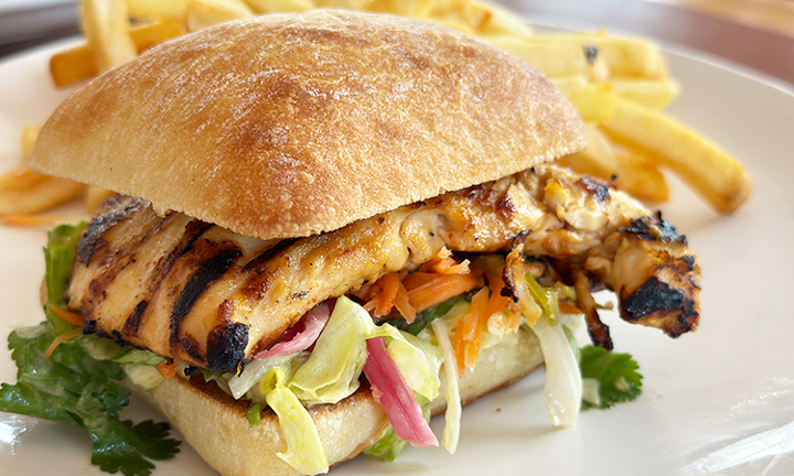 Thai Marinated Chicken Sandwich