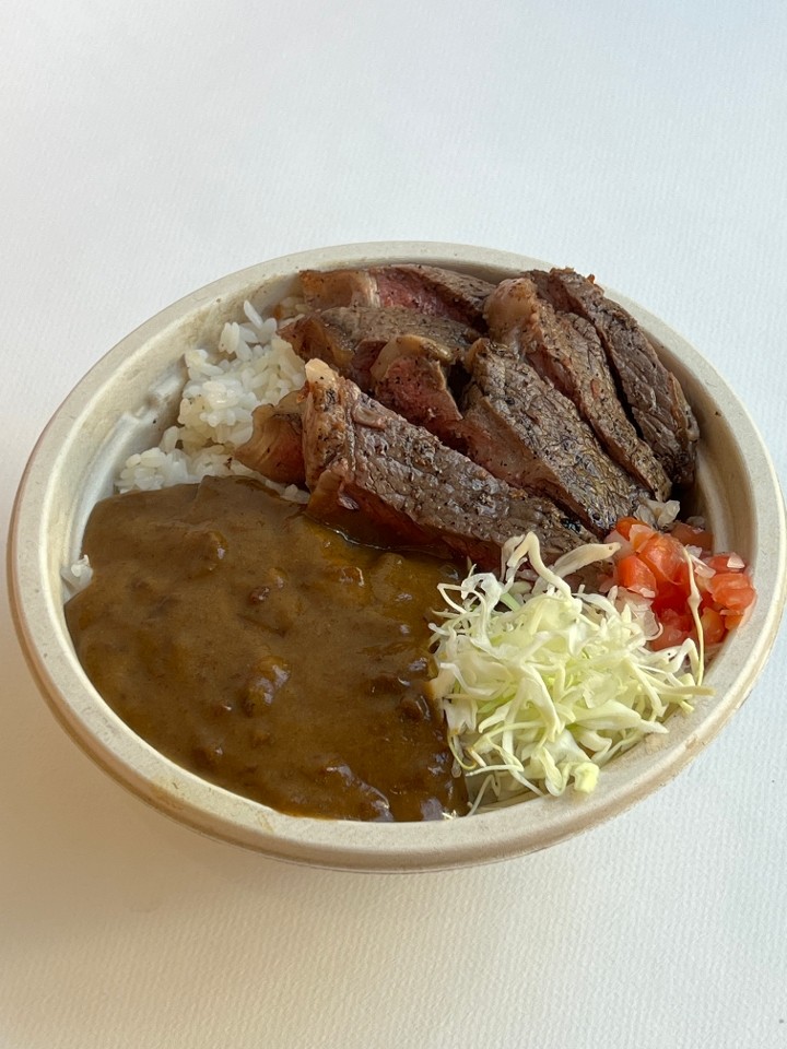 NY Steak Curry Rice
