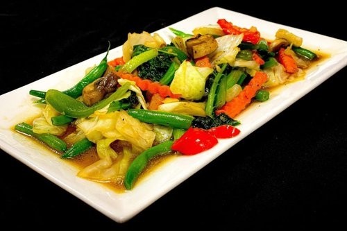 E004. Stir Fried Mixed Veggie