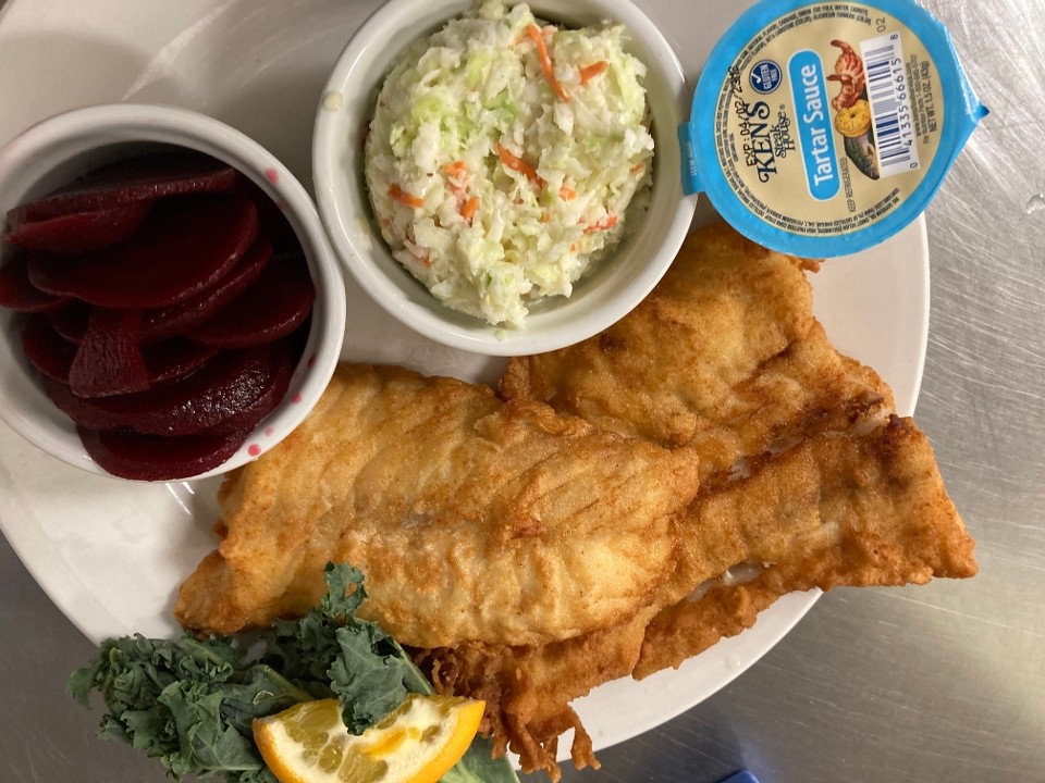 Rockfish Filet or Bites Platter w/3HP