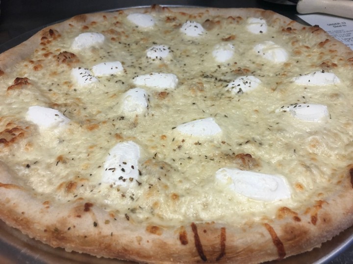28’’ White Cheese Pizza