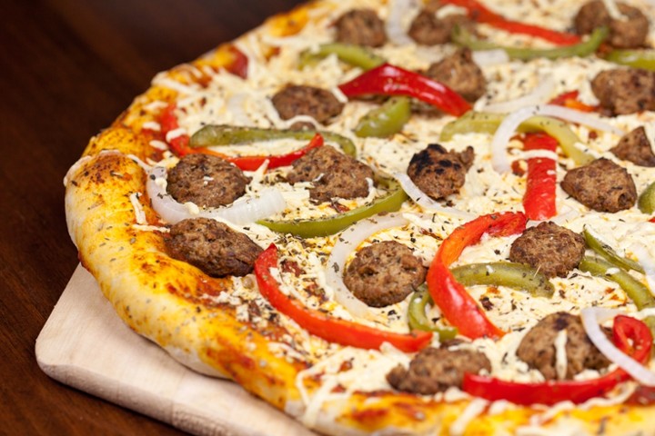 28’’ Sausage & Peppers Pizza