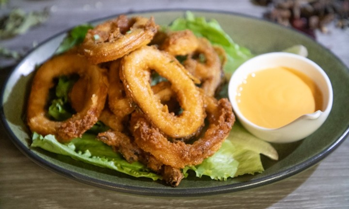Golden Battered Calamari