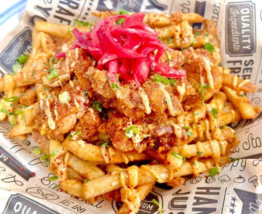 SPICY CHICKEN LOADED FRIES