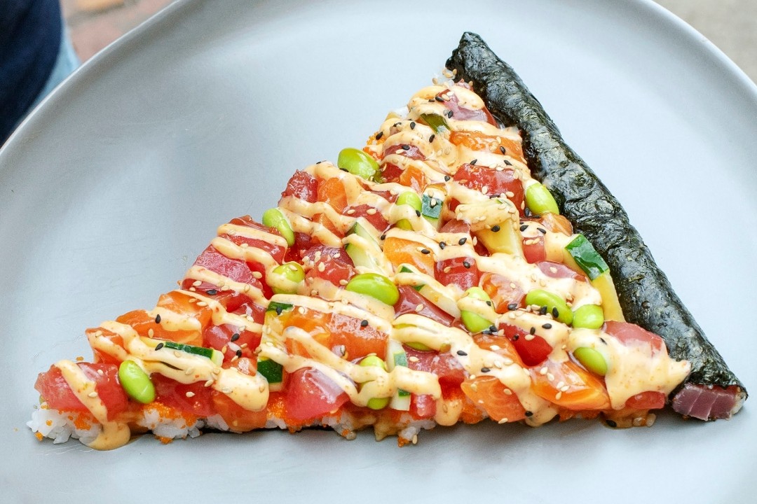 Pizza Fresh Salmon and Tuna