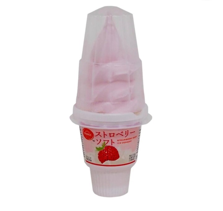 Strawberry Soft ICE CREAM