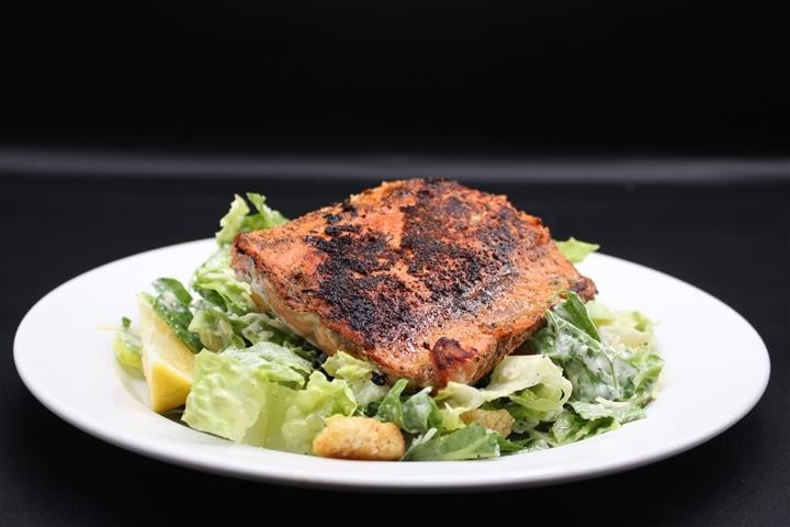 Blackened Salmon Caesar