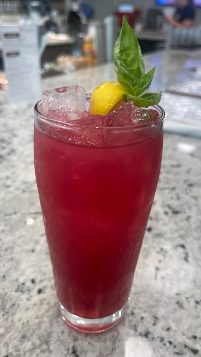 Basil Berry Lemonade