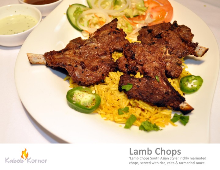 LAMB CHOPS PlATTER