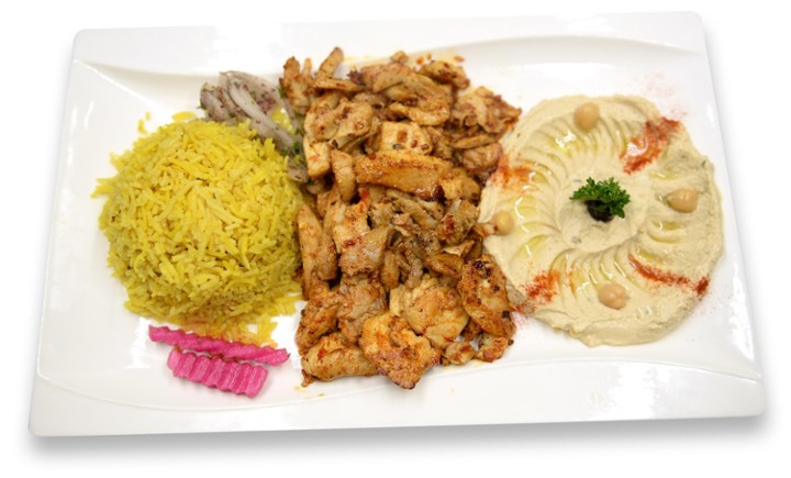 CHICKEN SHAWARMA PLATTER