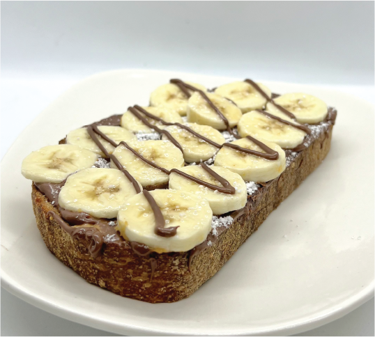 Classic Nutella Banana Toast