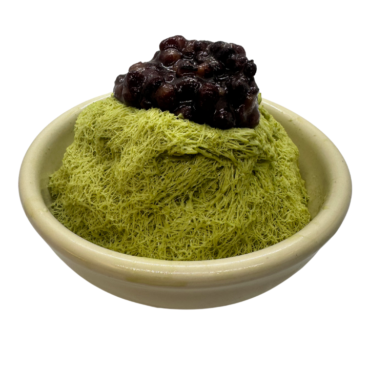Matcha Red Bean Shaved Ice