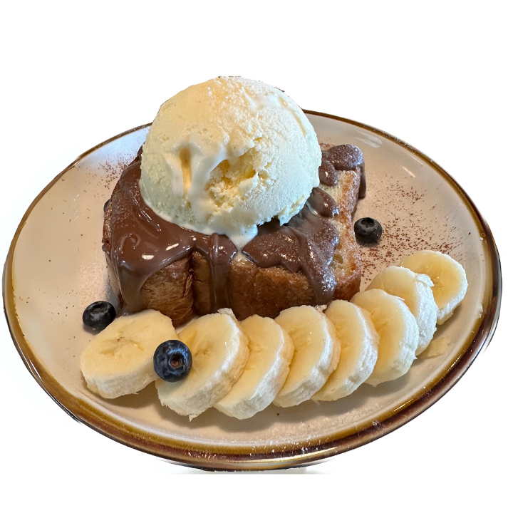 Nutella Banana Honey Toast