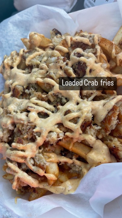 Loaded Crab Fries