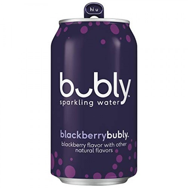 Blackberry Bubly Water