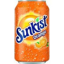 Sunkist Orange Soda 12 Oz. can