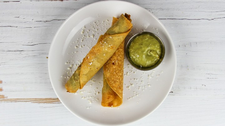 Potato Poblano Taquitos