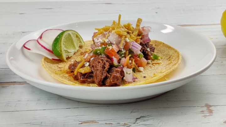 Beef Barbacoa Taco