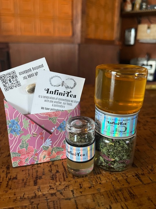 Petals for Pollinators InfiniTea Honey & Tea set