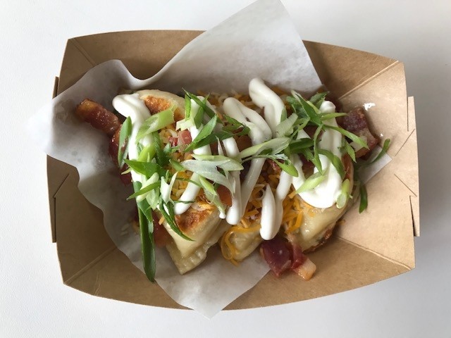 Loaded Baked Potato Pierogi