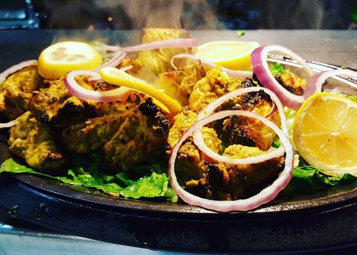 Malai Chicken Kabobs