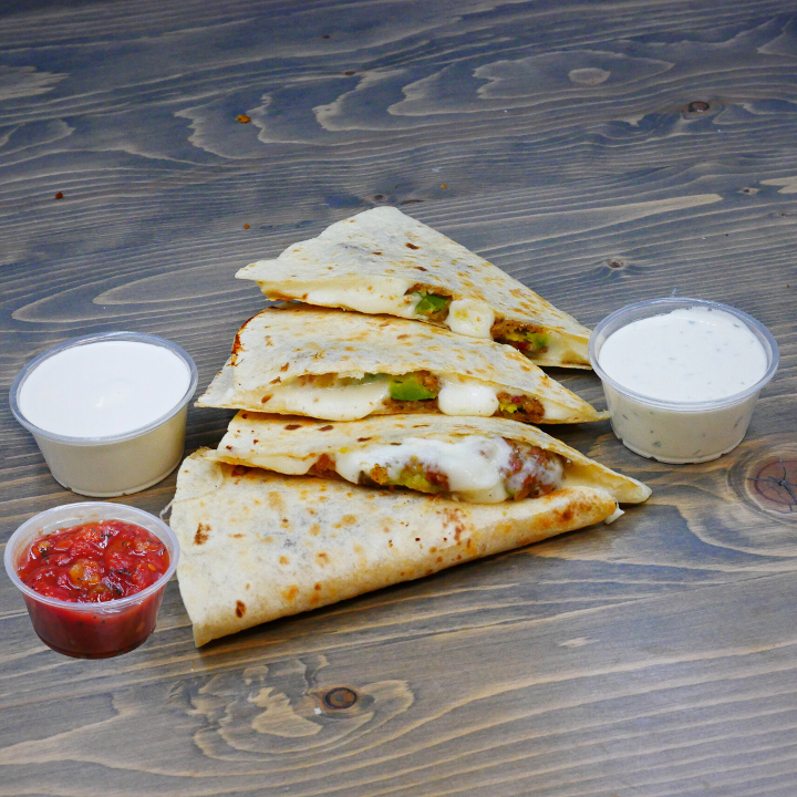 Fried Avocado Quesadilla