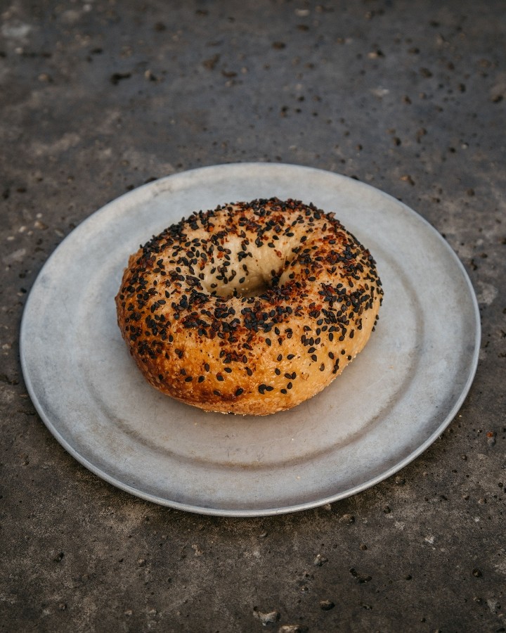 Black Sesame Bagel