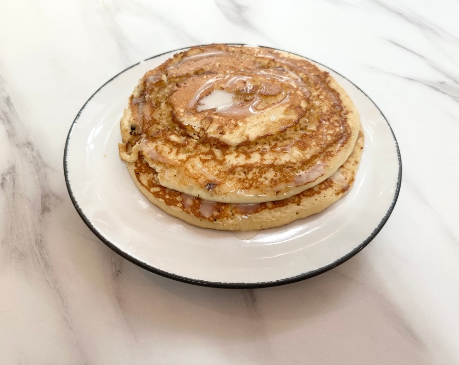 (2) Cinnamon Roll Pancakes