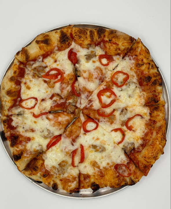 Hot Italian Sausage Pizza