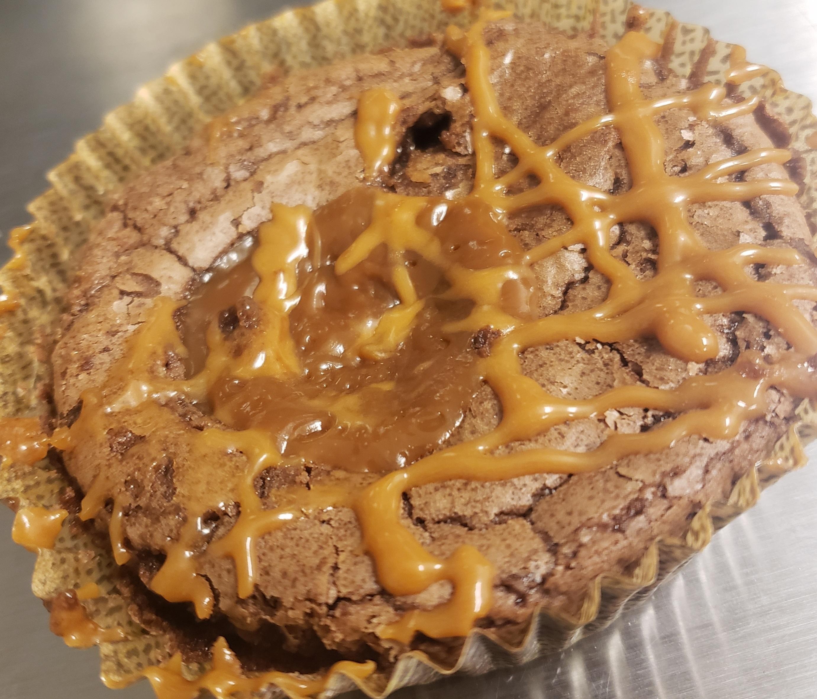 Smoked Caramel Brownie