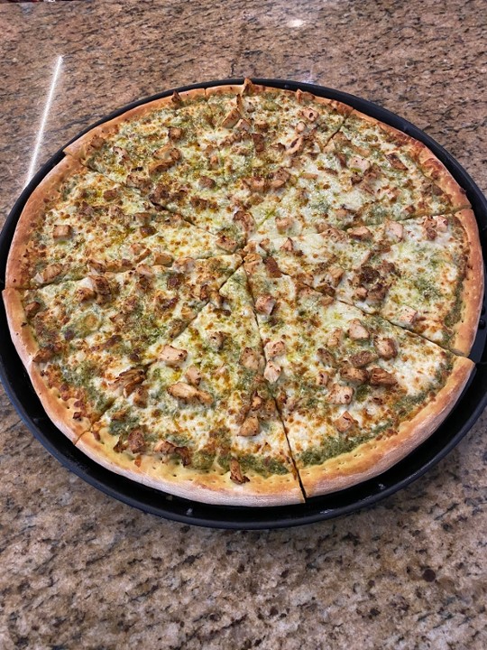 Chicken Pesto Medium 14" (8 Slices)