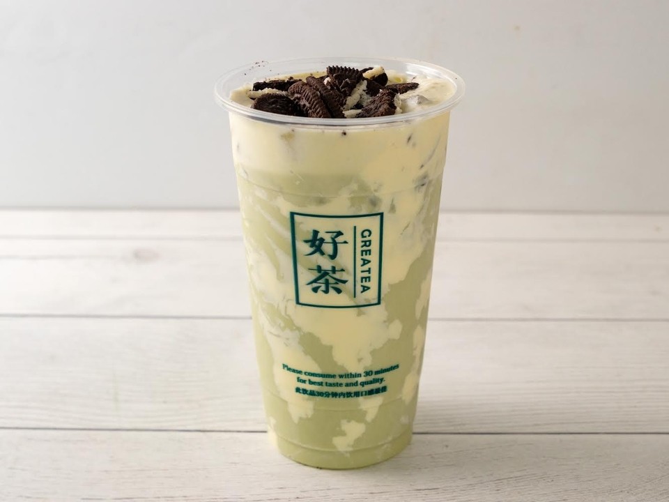 No7. Oreo House Special Green Milk Tea