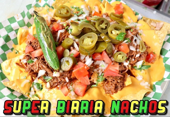 Birria nachos