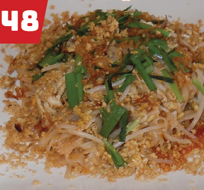 #48 Stir Fried Rice Noodle (Pad Thai)