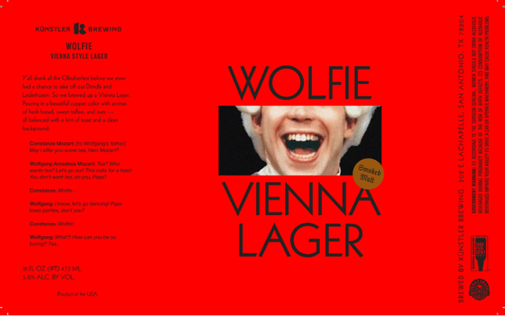 4 Pack Smoked Wolfie Vienna Lager