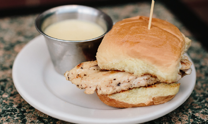 Grilled Chicken Slider