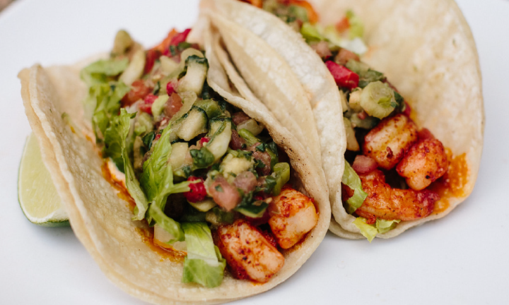 Shrimp Avocado Tacos